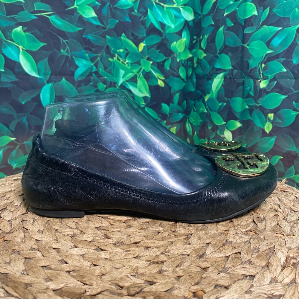 Tory Burch black Leather flats - Picture 2 of 7